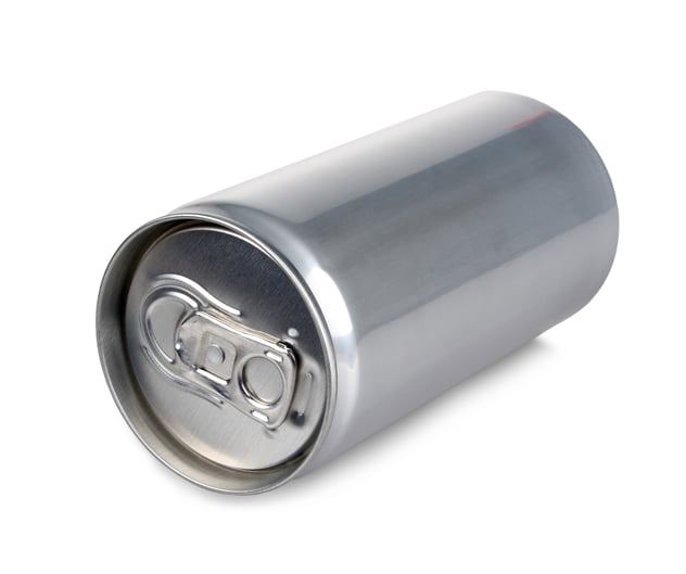 a can with no brand in a white background