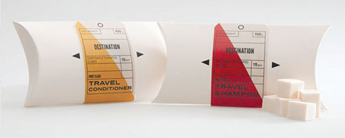 two sample of travel conditioner