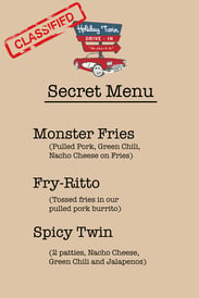 Sample menu image