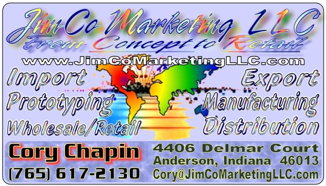 Cory Chapin calling card