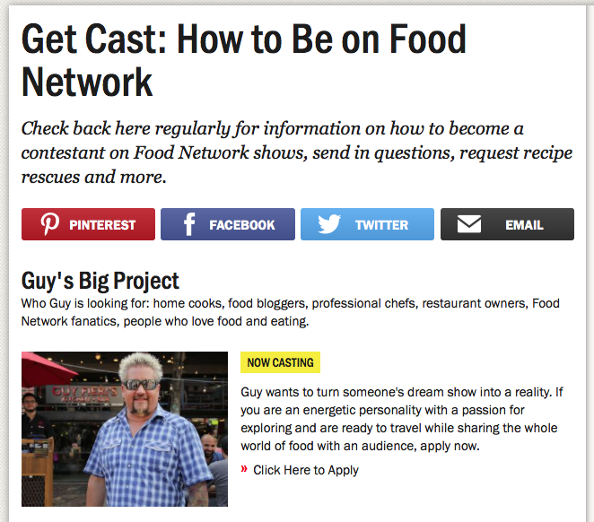 Guy Fieri's article