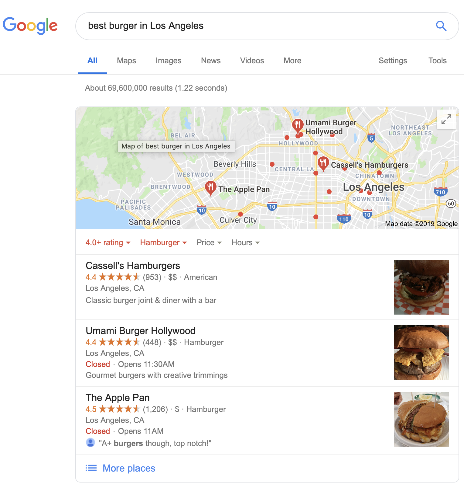 best burger in los angeles