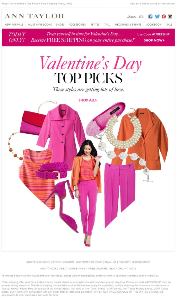 Ann Taylor v day page