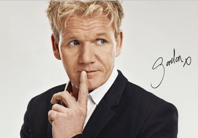 Gordon Ramsay blow up picture