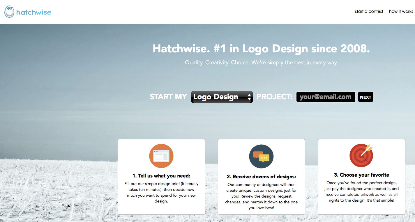 hatchwise homepage