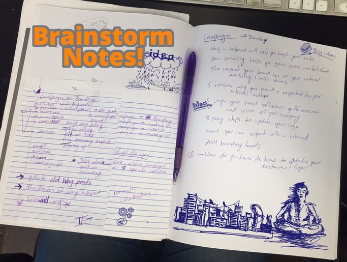 brainstorm notes