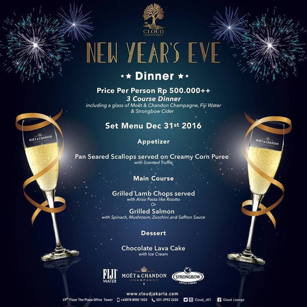 Cloud Lounge & Dining new years eve image